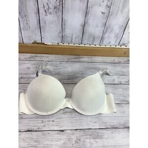 Prima Valentina Bra Size 36B Padded Underwired White